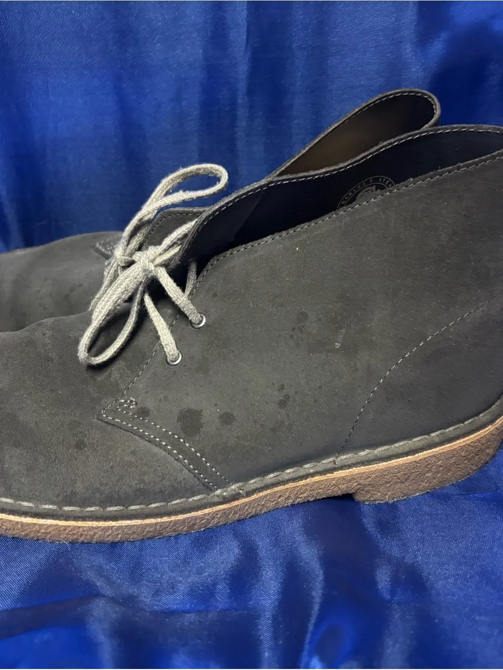 Clarks Black Suede Men’s Chukka Boots